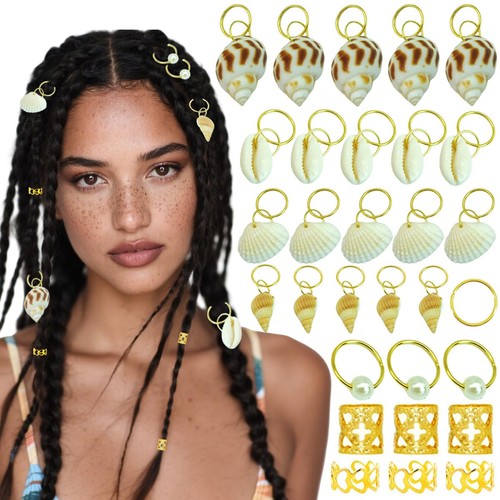 60pcs shell loc - shell, clips