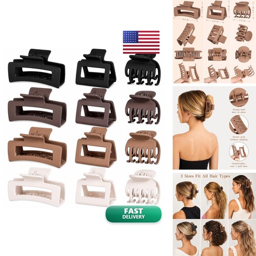Tisenla pcs hair claw clips - pcs,