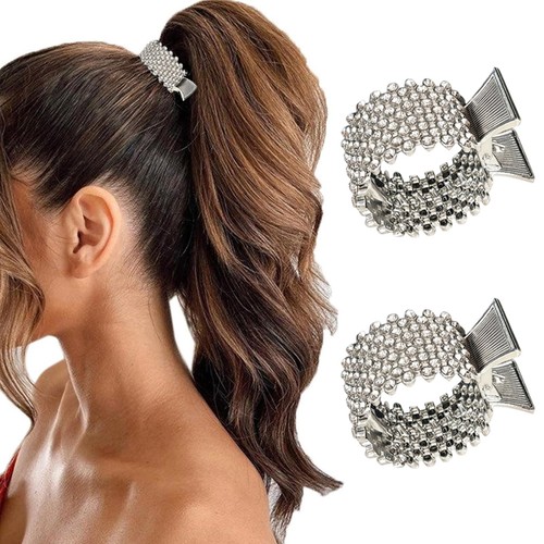 Pcs rhinestone ponytail claw - pcs,