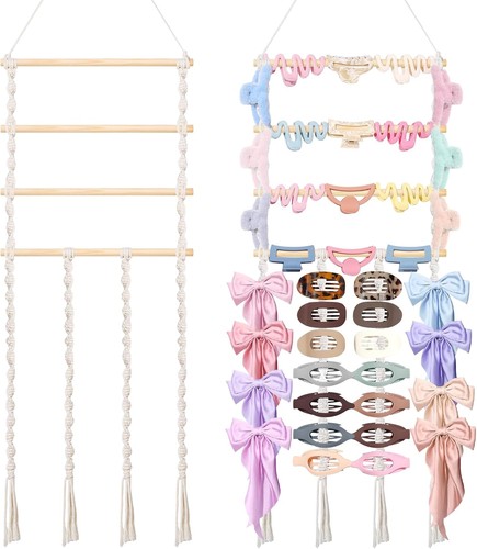 Macrame flat hair - flat, claw