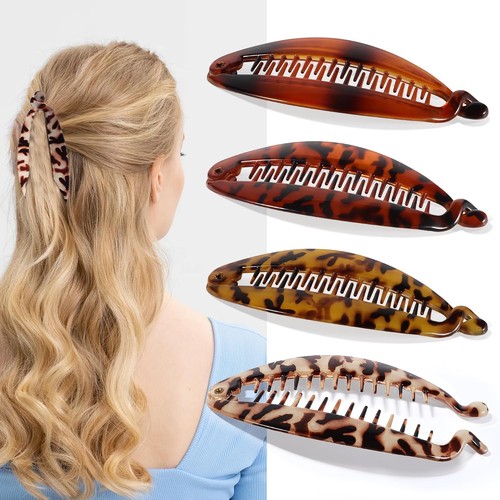 Banana hair clip - hair, 4