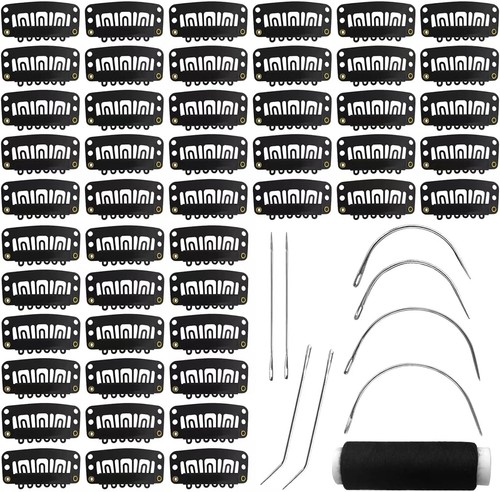 50pcs 32mm hairpieces snap - 50pcs,