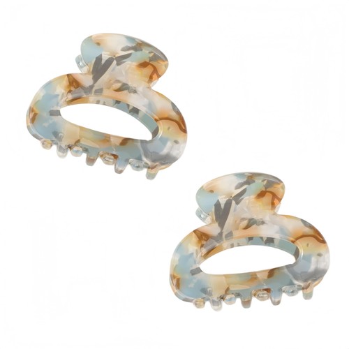 Morandi acetate mini hair claw - morandi,