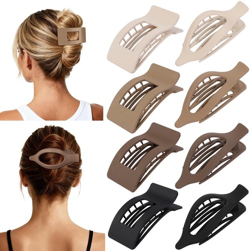8pcs french flat hair clips - 8pcs,