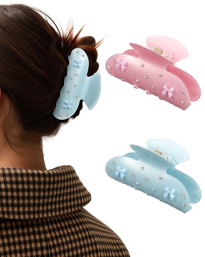 Pcs acrylic hair claw - 2,