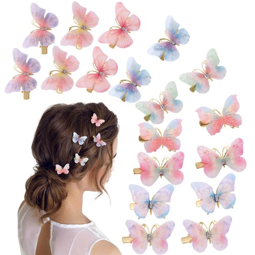 18pcs rhinestone butterfly - rhinestone,