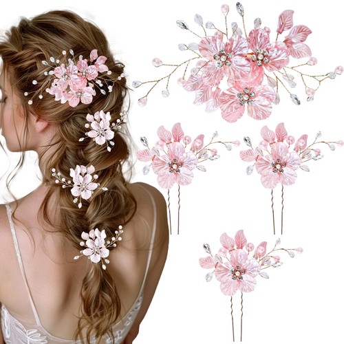Pcs large flower bridal - pcs,