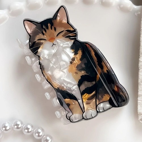 Solid resin build hair grip - build,