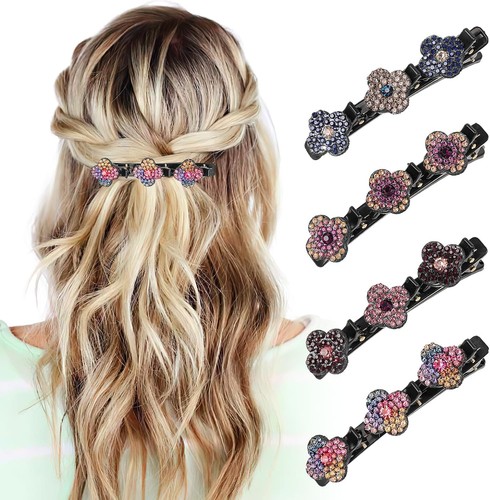 Braided hair clips for - braided,