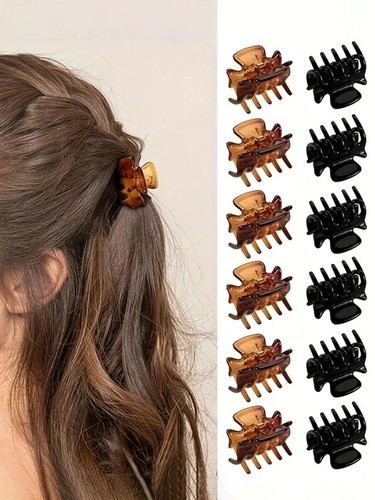 Pcs small hair claw clips - pcs,