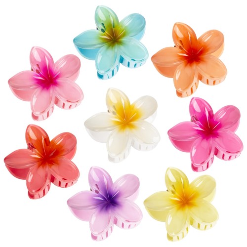 Pcs flower hair claw - 8,