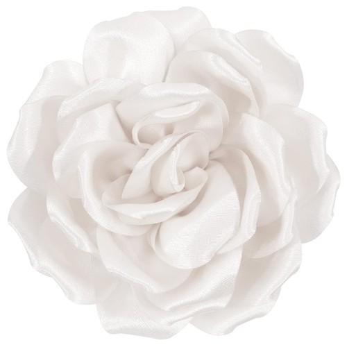 Red rose hair clip large - 4.3",