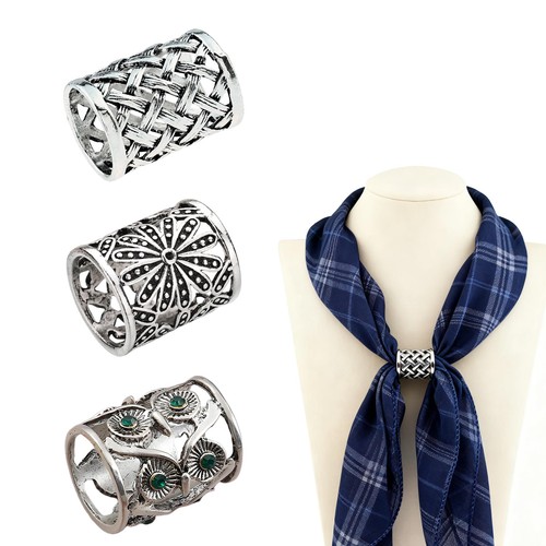 3pcs scarf ring - 3pcs, clips