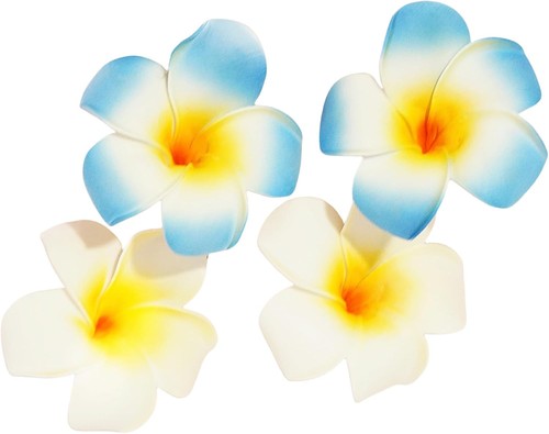 Pcs hawaiian flower hair - 4,