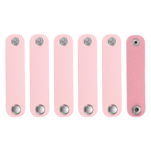 6pcs leather scarf buckle - 6pcs,