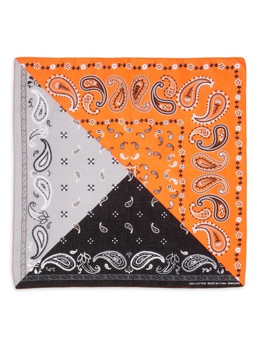 Patchwork paisley bandana - paisley,
