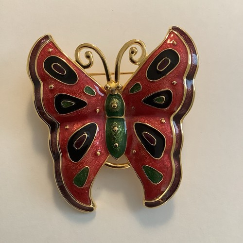 Bob mackie butterfly pin - bob,