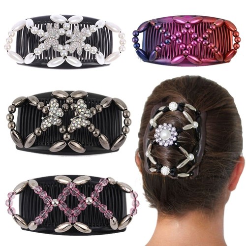 Elastic hairpin beaded - hairpin,