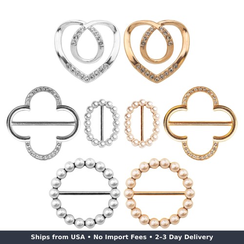 Pack cute scarf ring - 8-pack,