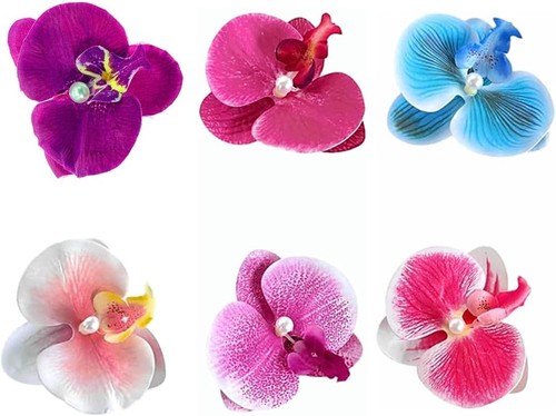 Hawaiian flower hair clip - flower,